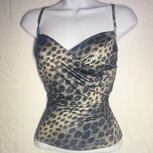 Leopard Print Women's Top